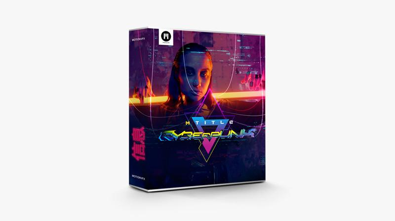 [Premium] MotionVFX – mTitle Cyberpunk