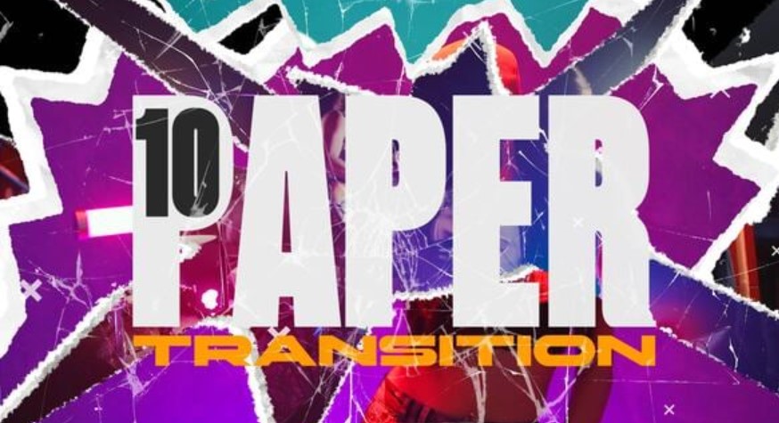 Videohive 54325040 Paper Transition V2 | MOGRT