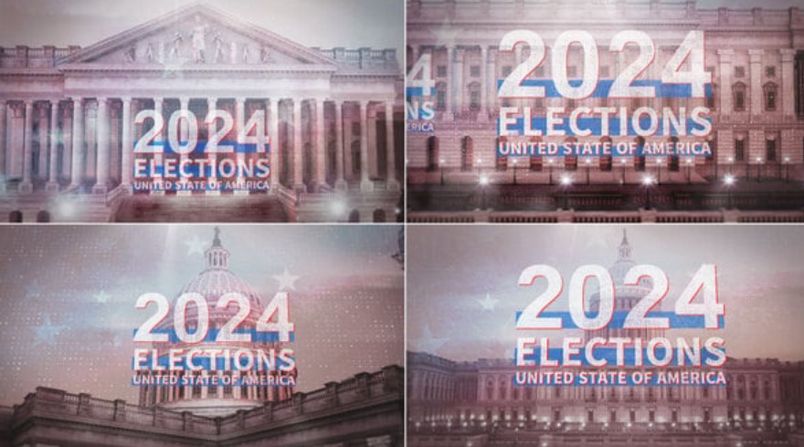 Videohive 54383081 US Election Opener