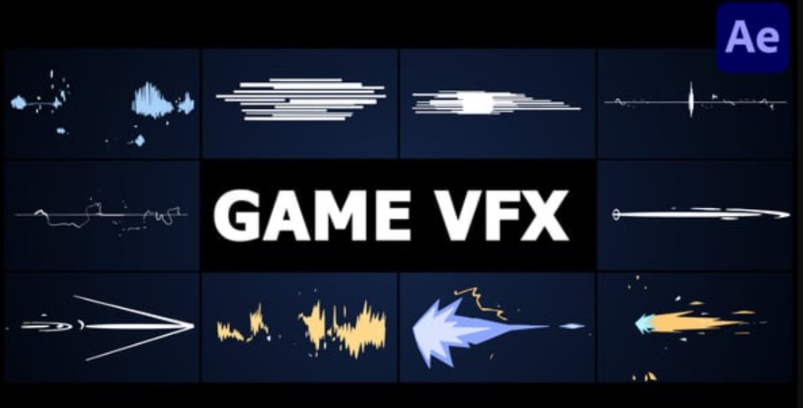 Videohive 54390433 VFX For Games | After Effects