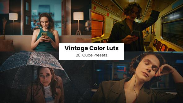 Download: Videohive 50173345 Vintage Color LUTs