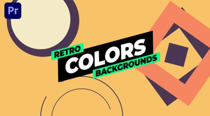 Videohive 54461866 Geometric Retro Backgrounds for Creative Projects