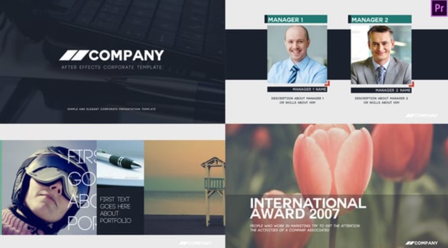 Videohive 54452463 Clean Corporate Presentation Premiere Pro