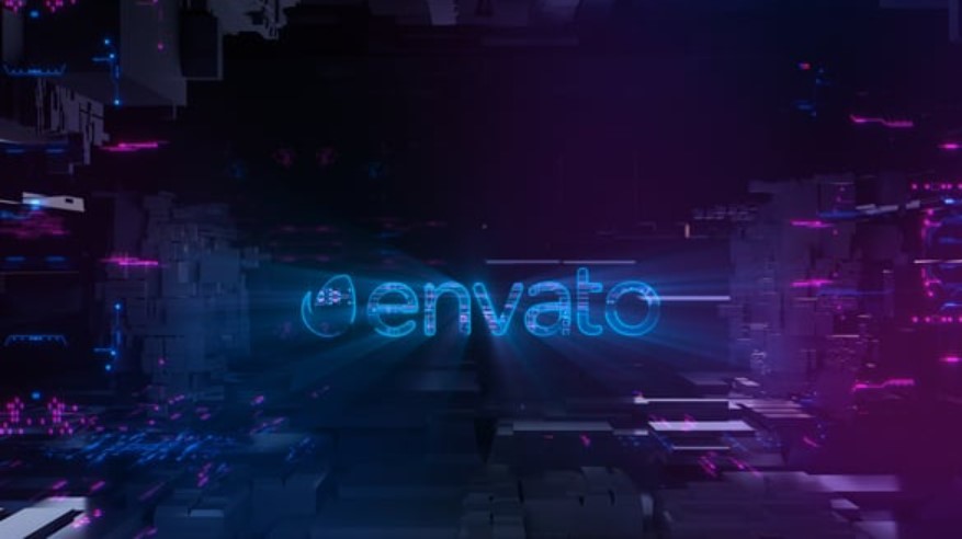 Videohive 26600790 Neon Digital Logo