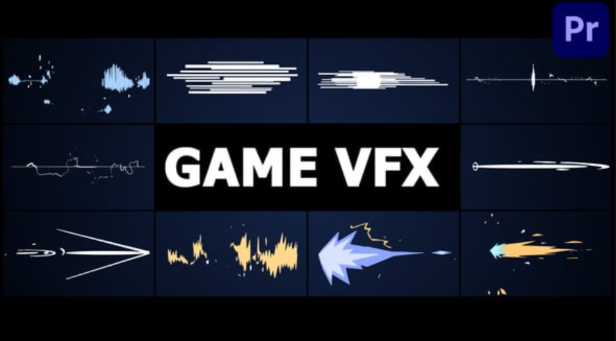 Videohive 54390473 VFX For Games | Premiere Pro MOGRT: Elevate Your Gaming Projects