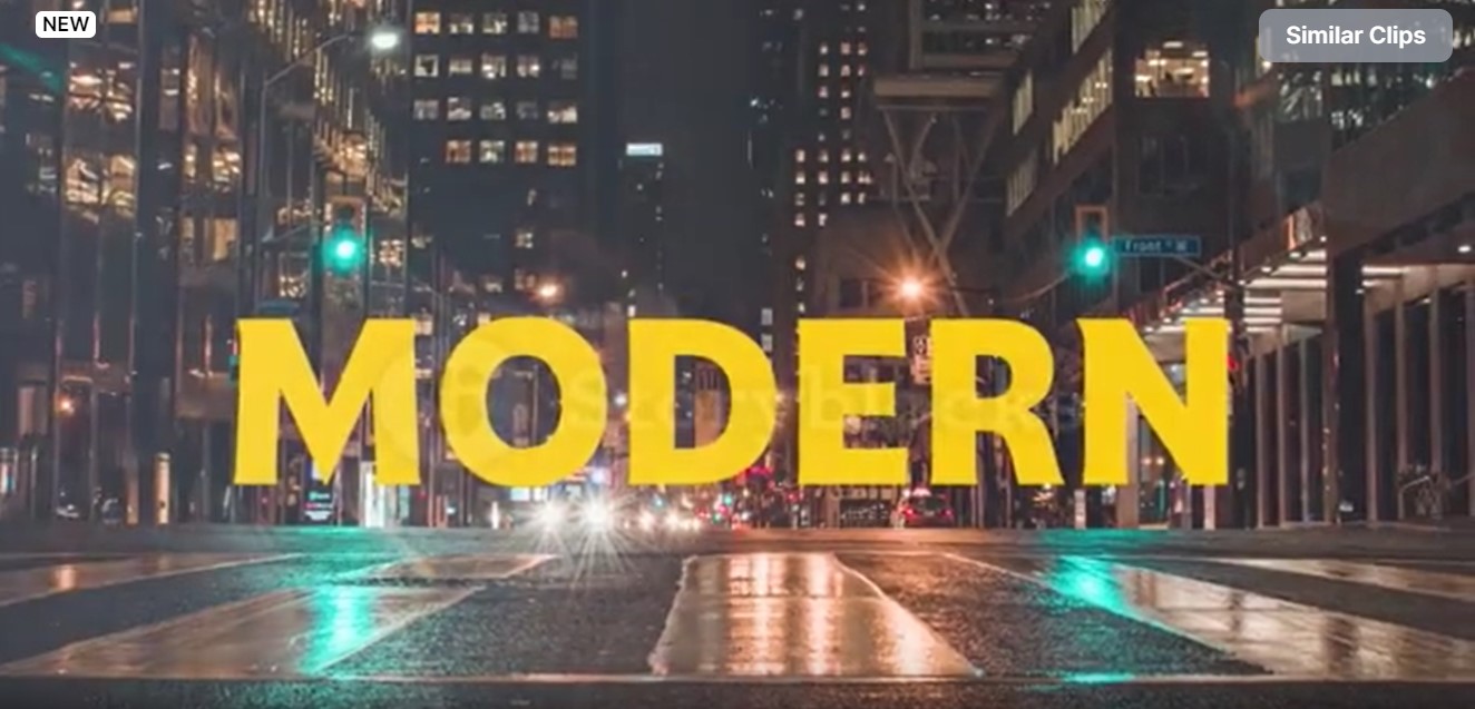 Premiere Pro Dynamic Modern Urban Slideshow MOGRT