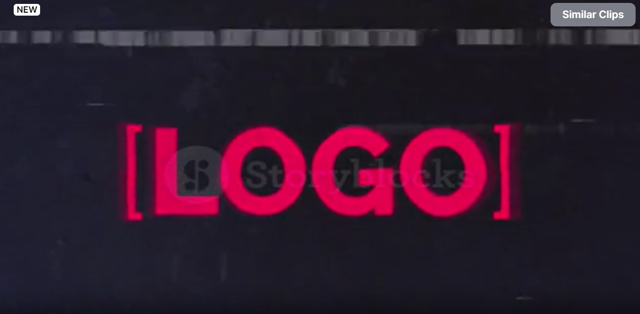 Premiere Pro Horror Logo MOGRT