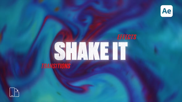 Videohive 54493666: Shake It - Seamless Transitions & Shake Effects