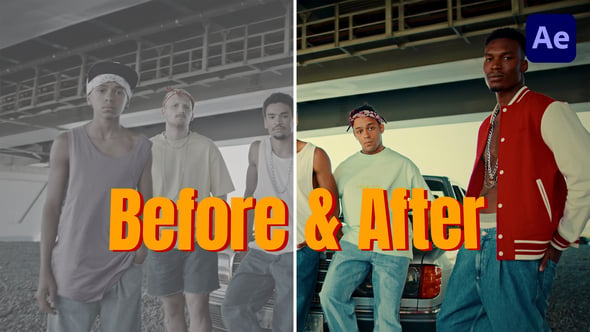 Videohive 54501250: Before & After Transitions Pack | GFXHive