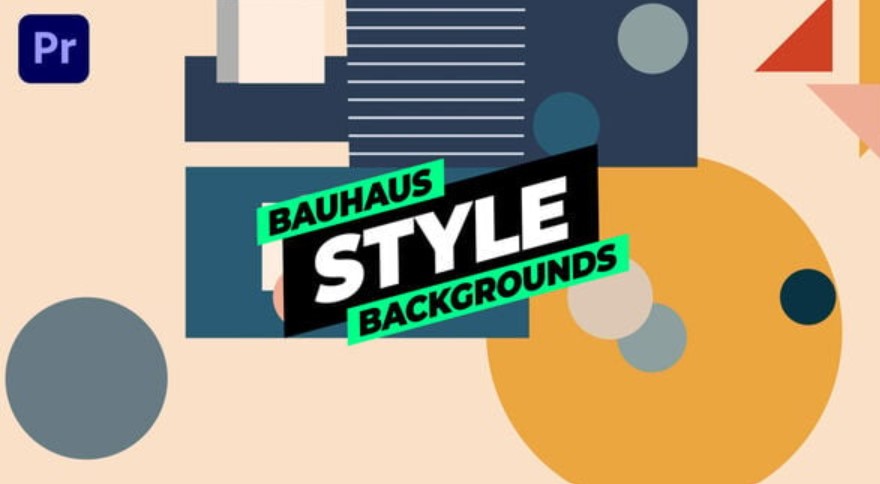 Videohive 54561885: Bauhaus Style Backgrounds | GFXHive