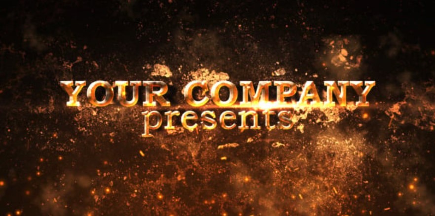 Videohive 482345: Fire Titles | GFXHive