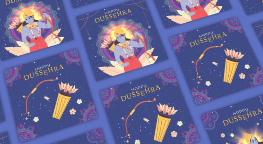 Videohive 54591111 Happy Dussehra Instagram Post