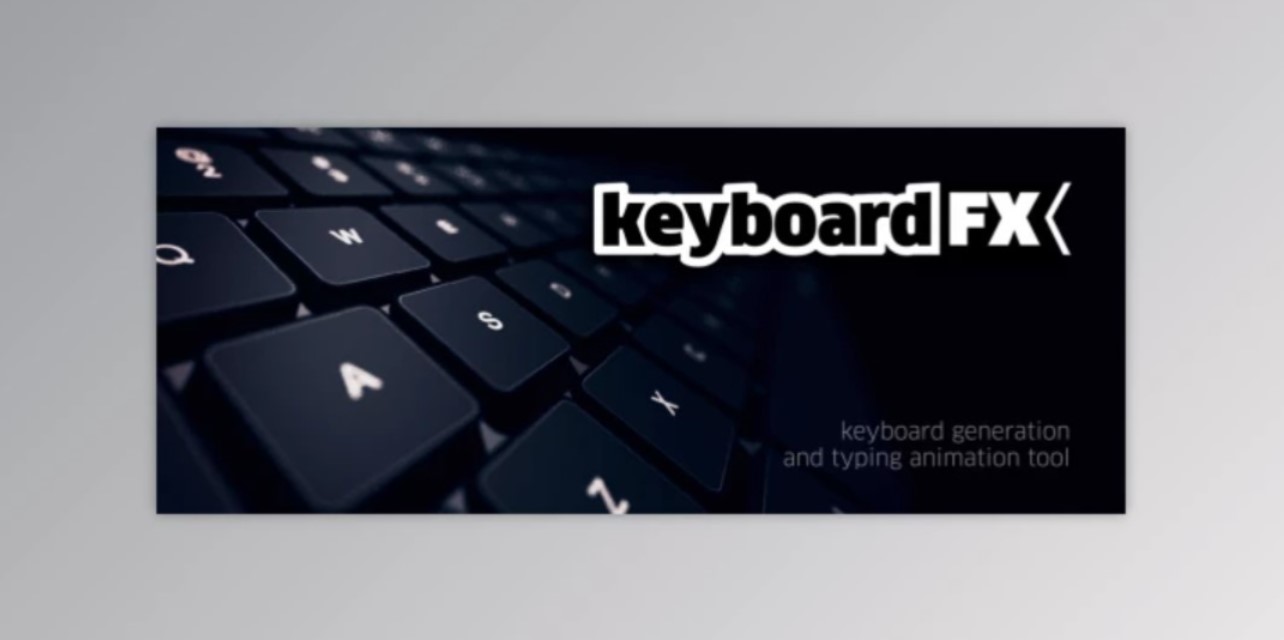 [Premium] Aescripts KeyboardFX v1.5