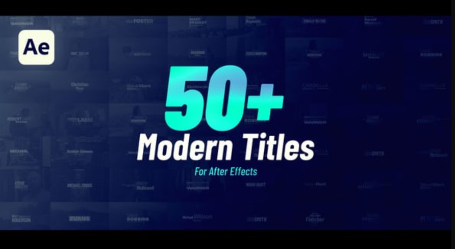 Videohive 54676069 Titles: Elevate Your Video Projects with Stylish Text