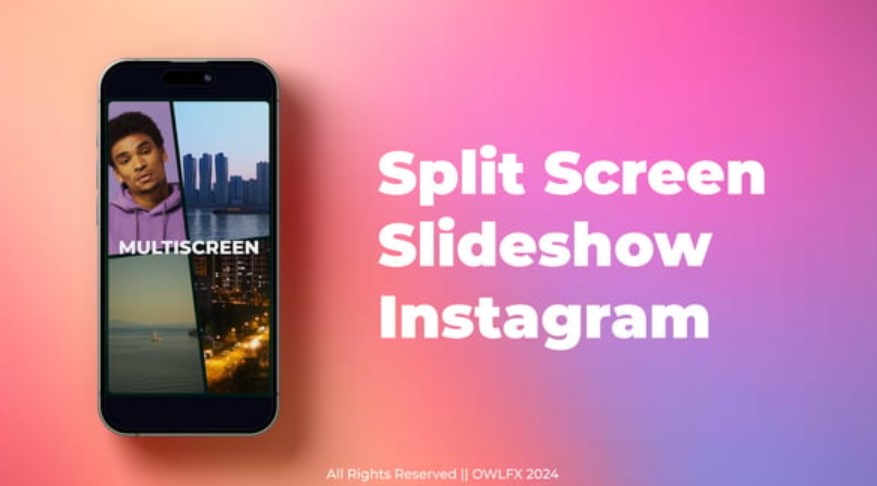 Videohive 54668891 Split Screen Instagram Slideshow