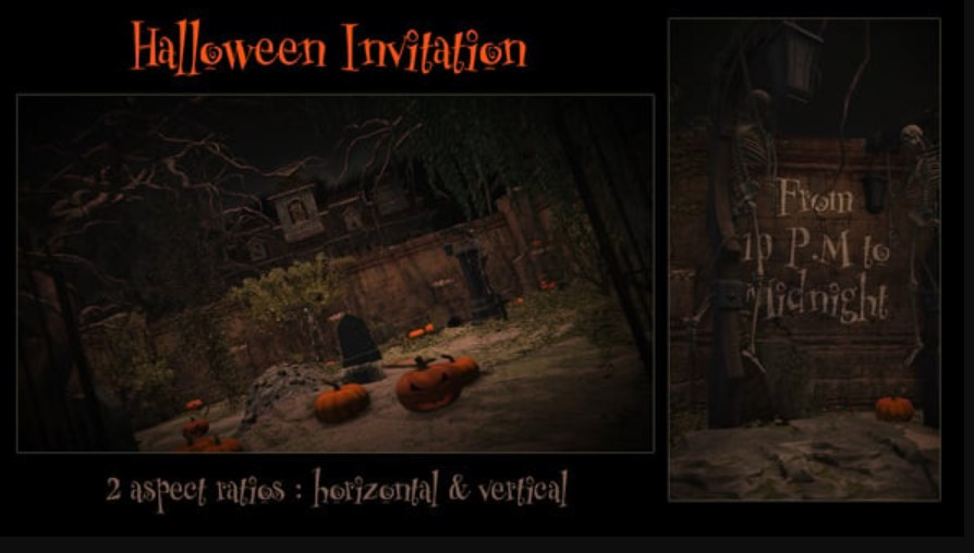 Videohive 54654807 Halloween Invitation