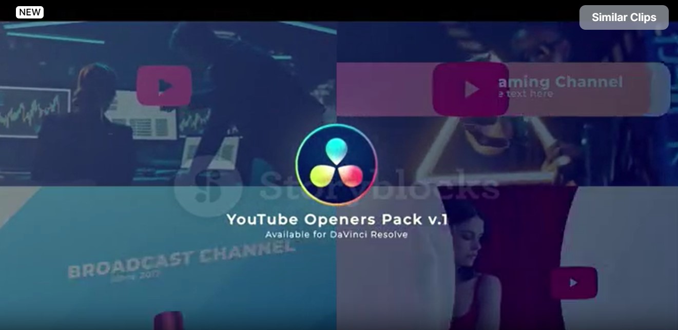 YouTube Openers Pack: Elevate Your Video Content with Stunning Introductions