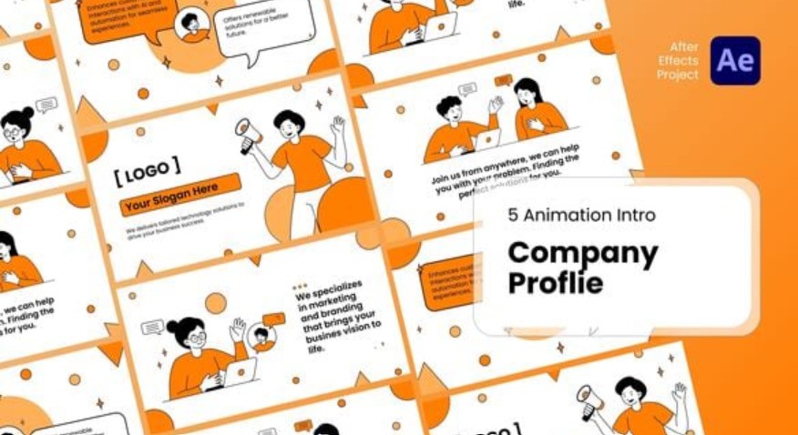 Videohive 54480587 Animation Intro - Company Profile After Effect Templates