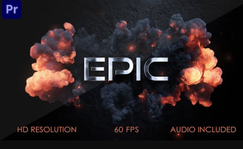 Videohive 54422924 Stomp Explosion Intro for Premiere Pro