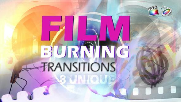 Videohive 49575490 Film Burning Transitions for FCPX