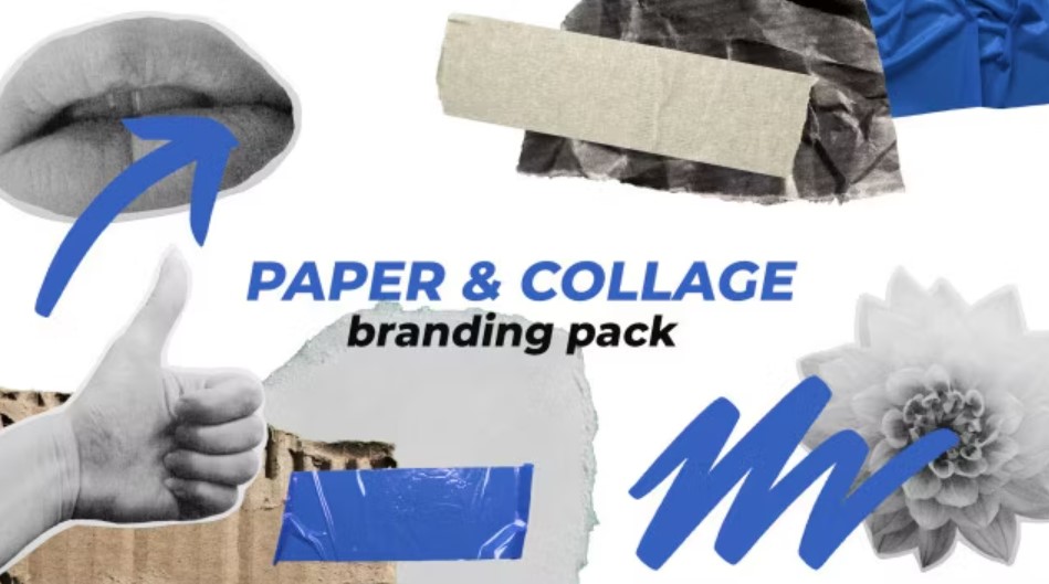 Paper & Collage Branding Pack | GFXHive