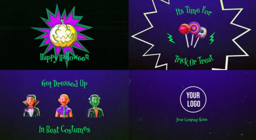 Videohive 54777864 3D Halloween Intro | GFXHive