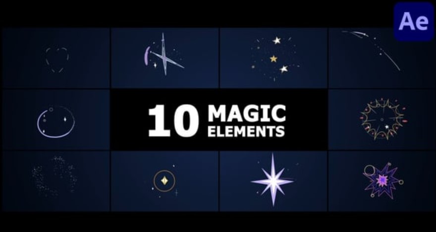 Videohive 54756316 Magic Elements for After Effects