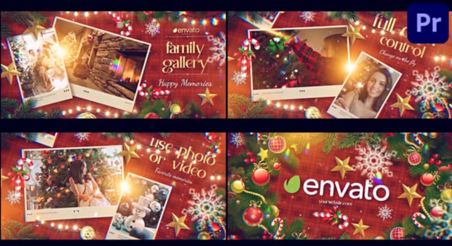 Videohive 54756470 Christmas Photo Slideshow for Premiere Pro