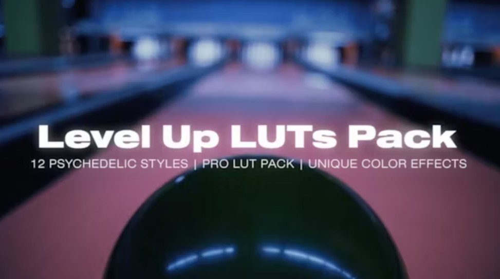 Level Up LUTs Pack – Enhance Your Videos with GFXHive