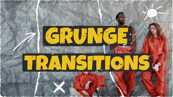 Enhance Your Videos with Videohive 54722168 Grunge Transitions