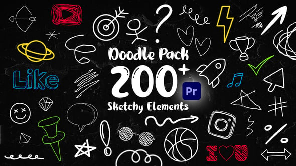 Videohive 54737568 Doodle Pack for Premiere Pro