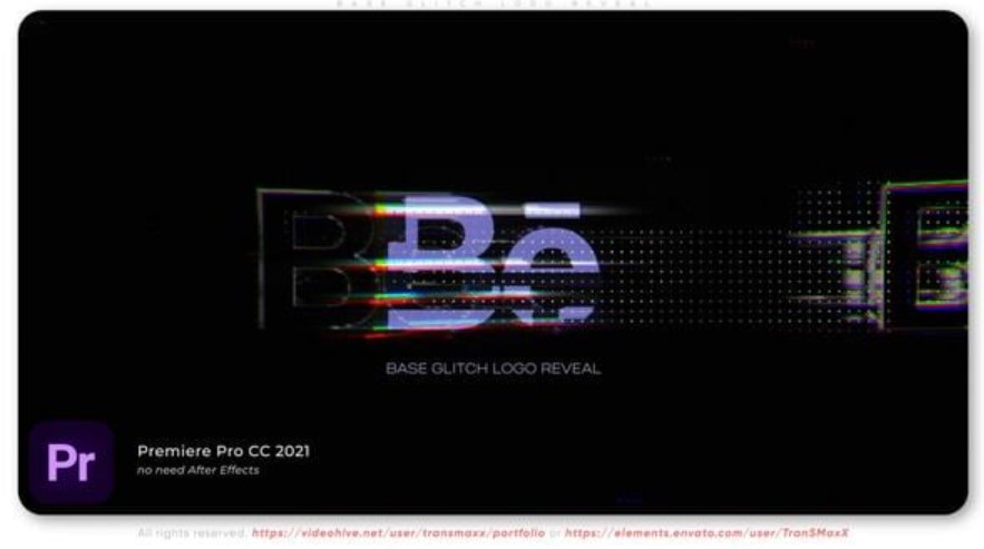 Videohive 54748741 Base Glitch Logo Reveal