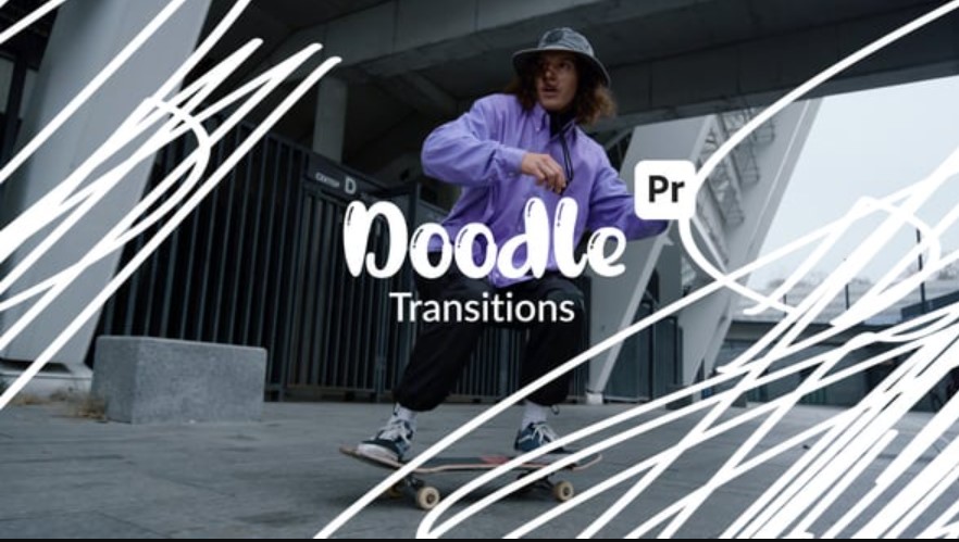 Videohive 54784866 Doodle Transitions for Premiere Pro | GFXHive