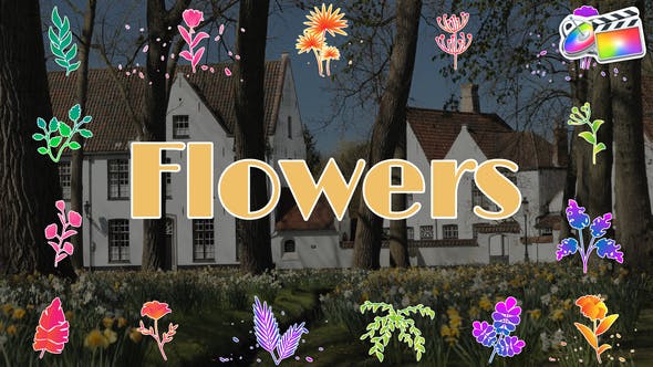 Videohive 48541907 Flowers Pack for FCPX