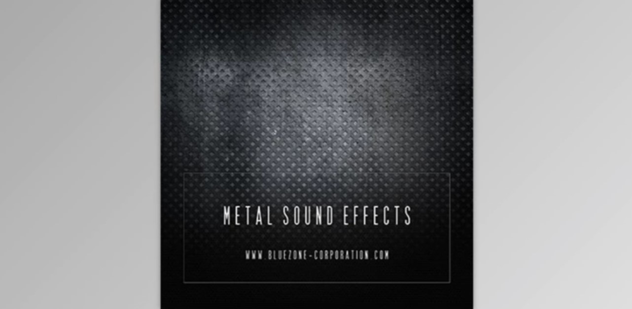 [Premium] Metal Sound Effects - Bluezone Corporation