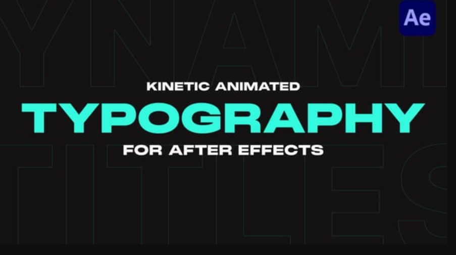 Videohive 54840857 Kinetic Title Pack