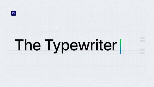 Videohive 53749692 The Typewriter | MOGRT for Premiere Pro