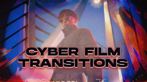 Elevate Your Video Editing with Videohive 54875389 Cyber Film Transitions