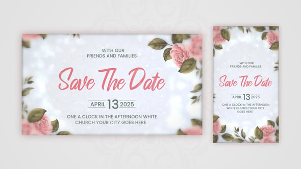 Videohive 54861178 Wedding Invitation