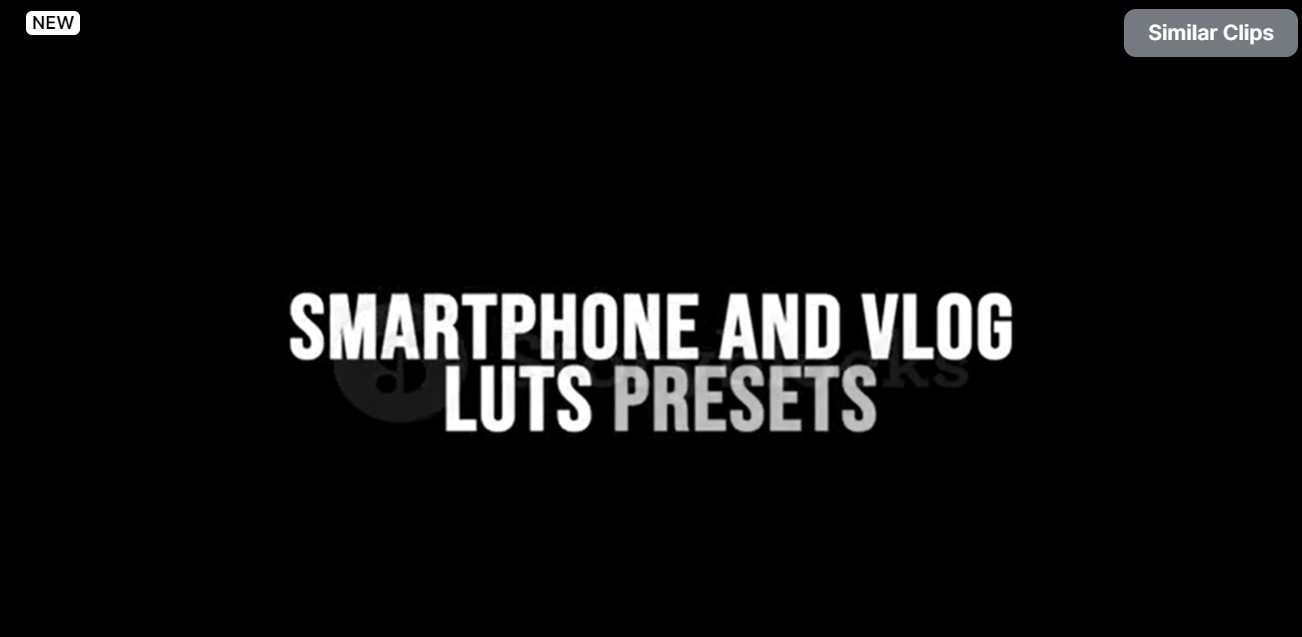 Smartphone and Vlog Color LUTs for DaVinci