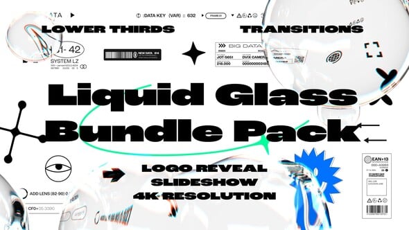 Videohive 54836271 Liquid Glass Bundle Pack