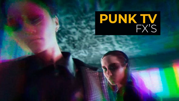 Videohive 54897084 Punk TV Effects | After Effects