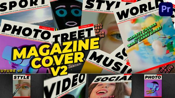 Videohive 50372256 Magazine Cover – Premiere Pro