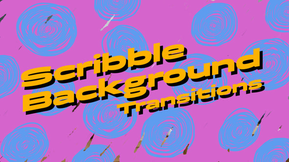 Videohive 55014486 Scribble Background Transitions