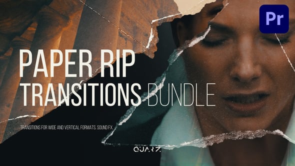 Videohive 54981365 Paper Rip Transitions for Premiere Pro