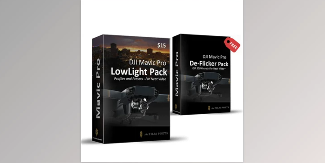 LowLight Pack For DJI Mavic Pro & Neat Video | GFXHive