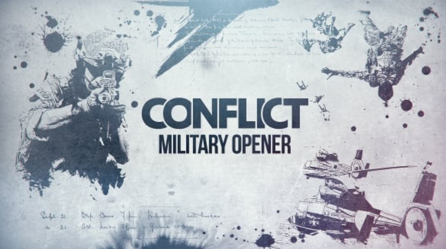 Videohive 20718063 Military Opener // Conflict