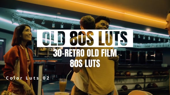 Videohive 55096829 Vintage Retro 90s Color LUTs