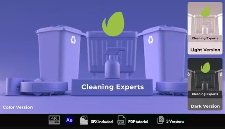 Videohive 50393603 Cleaning Experts