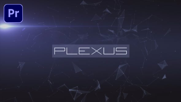 Videohive 55132590 Plexus Title